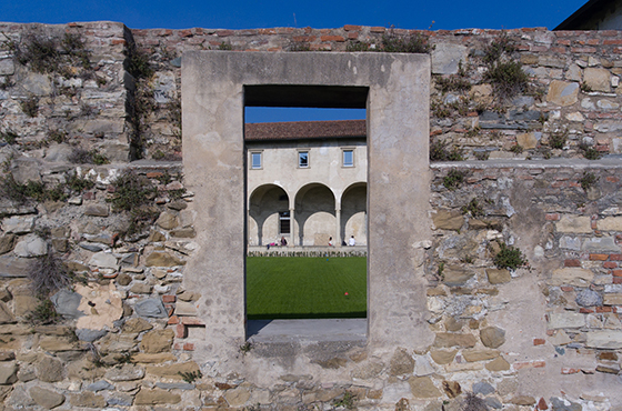 Sede universitaria di S. Agostino, Chiostro maggiore. Ph. Laura Pietra
