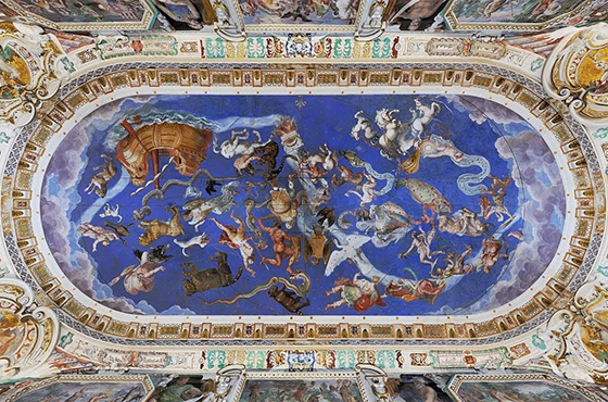 Volta celeste della Sala del Mappamondo, Palazzo Farnese, Caprarola