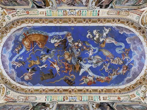 Volta celeste della Sala del Mappamondo, Palazzo Farnese, Caprarola