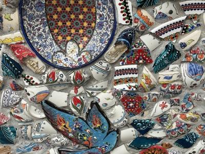 Mosaico urbano, Instanbul. Particolare. Ph. Antonella Allegretti