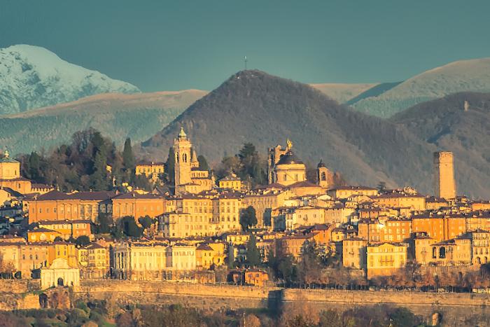 Veduta panoramica di Bergamo