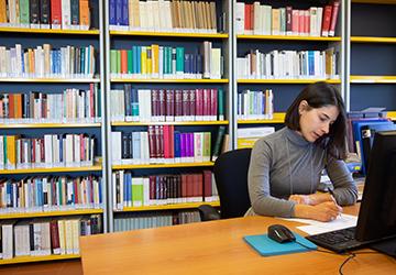 Biblioteca Umanistica di UniBg - Sede di S. Agostino. Ph. Laura Pietra