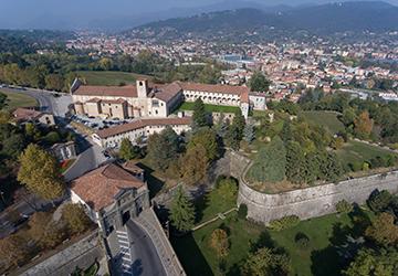 Veduta panoramica della sede di S. Agostino di UniBg. Ph. Laura Pietra