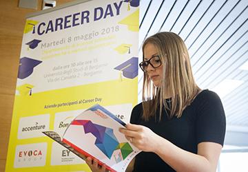 Studentessa al Career Day. Ph. Laura Pietra
